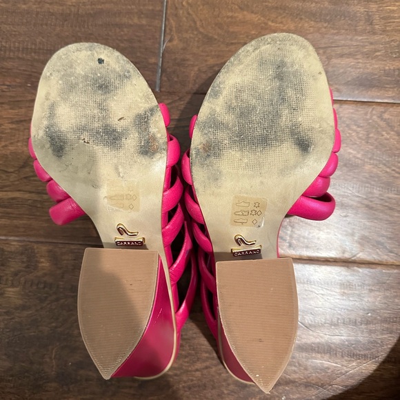 Carrano Pink Block Heel - Picture 2 of 5